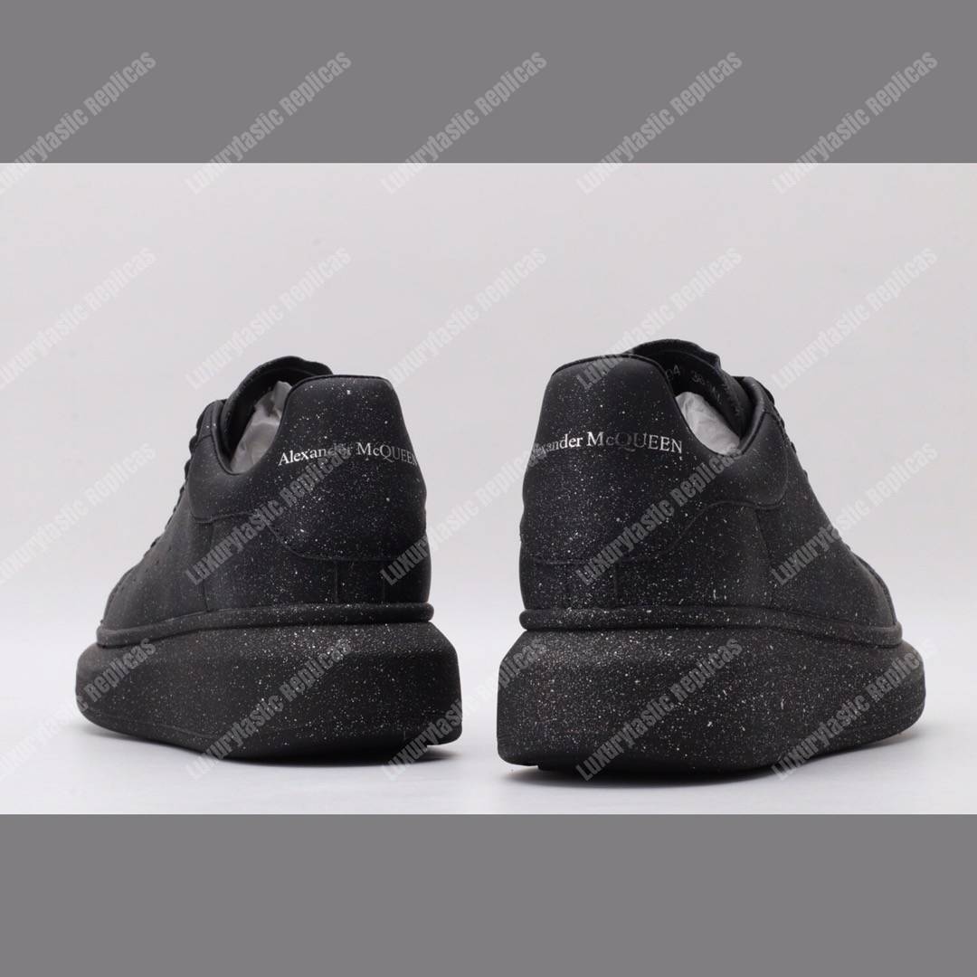 Alexander McQueen Oversized Sneaker Glittered Black