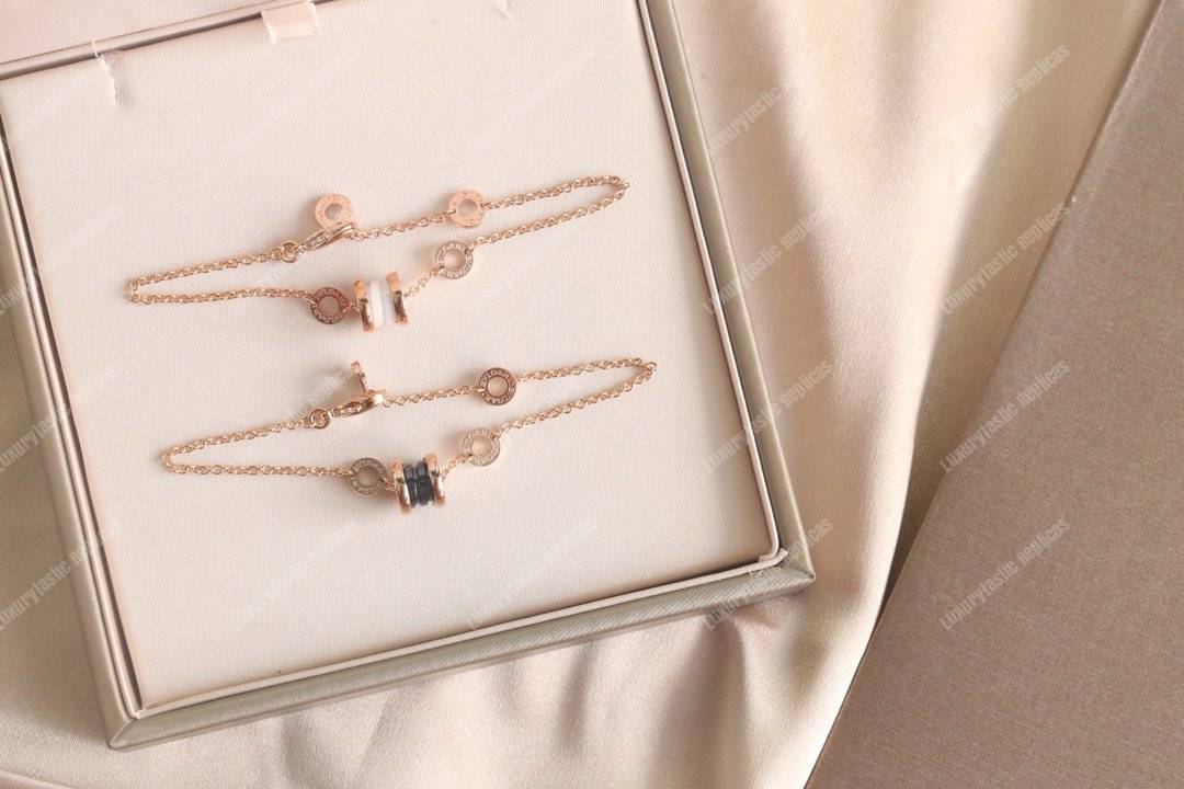 B*l*ai b.zero1 bracelet rose gold