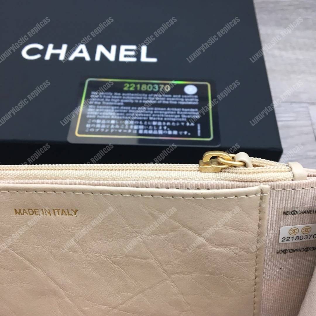 Ch*el reissue 2.55 wallet on chain – woc chevron calfskin white gold-toned