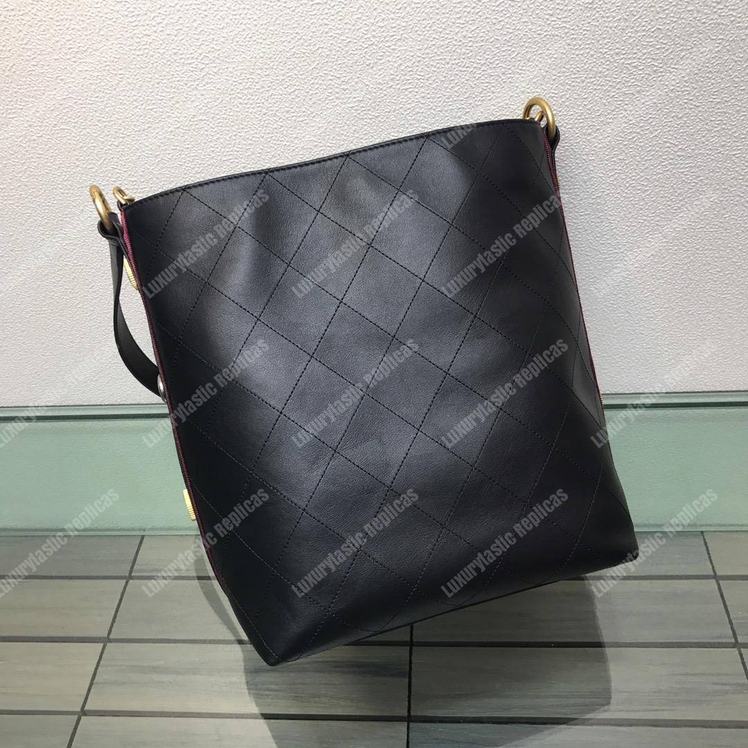 Ch*el hobo handbag black