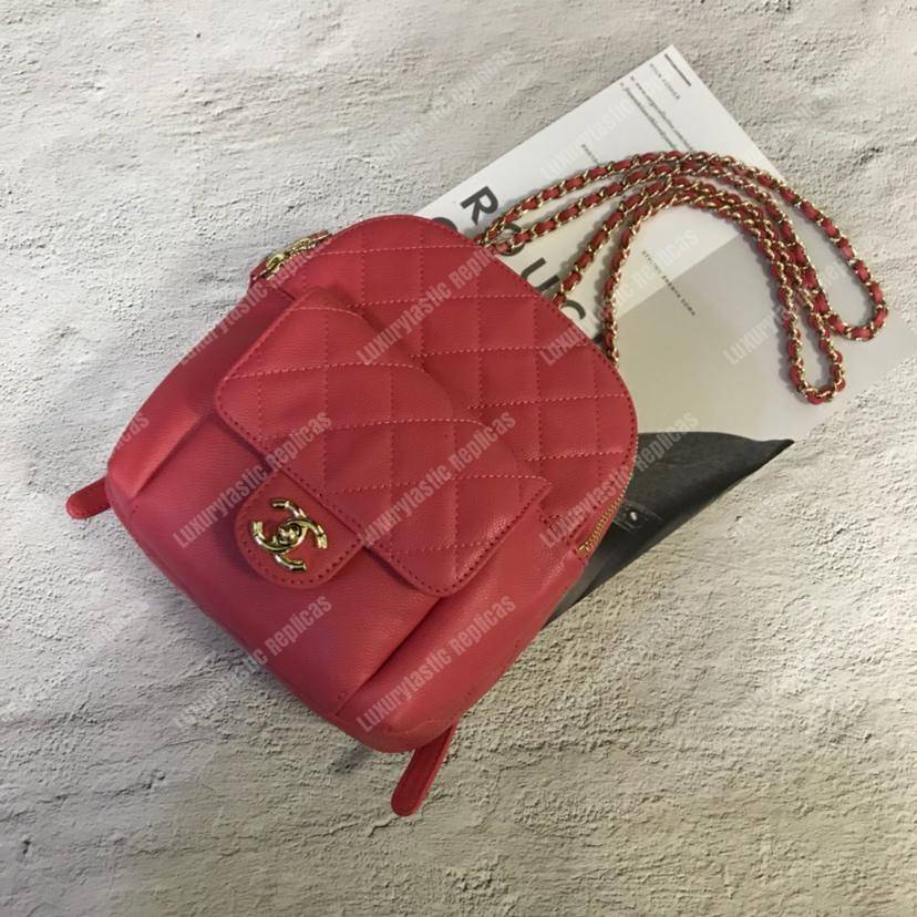 Ch*el backpack red