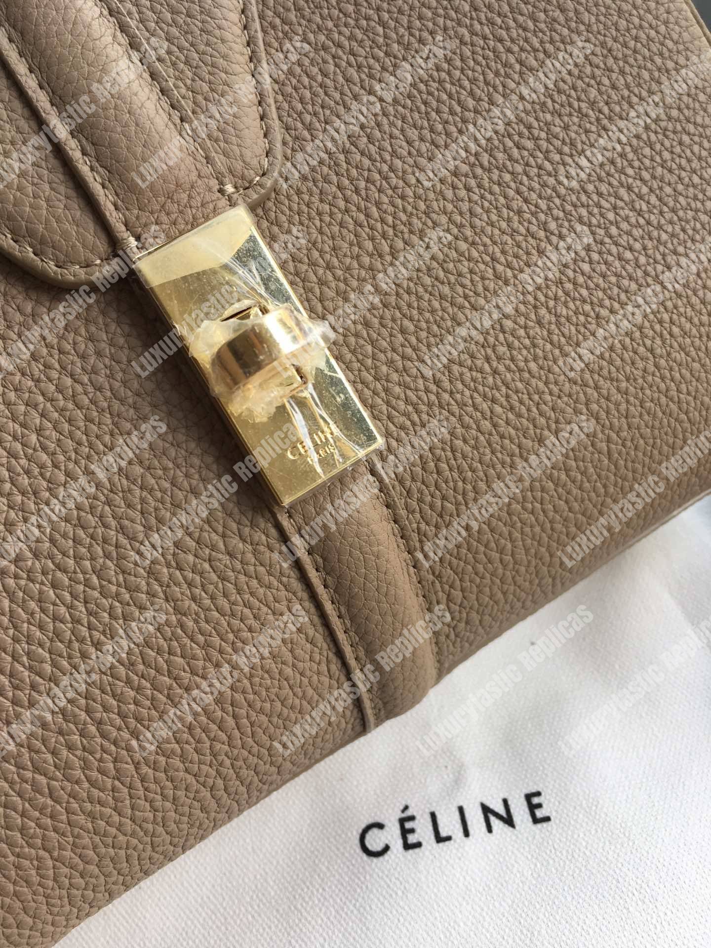 Ce**e small 16 bag in grained calfskin pebble