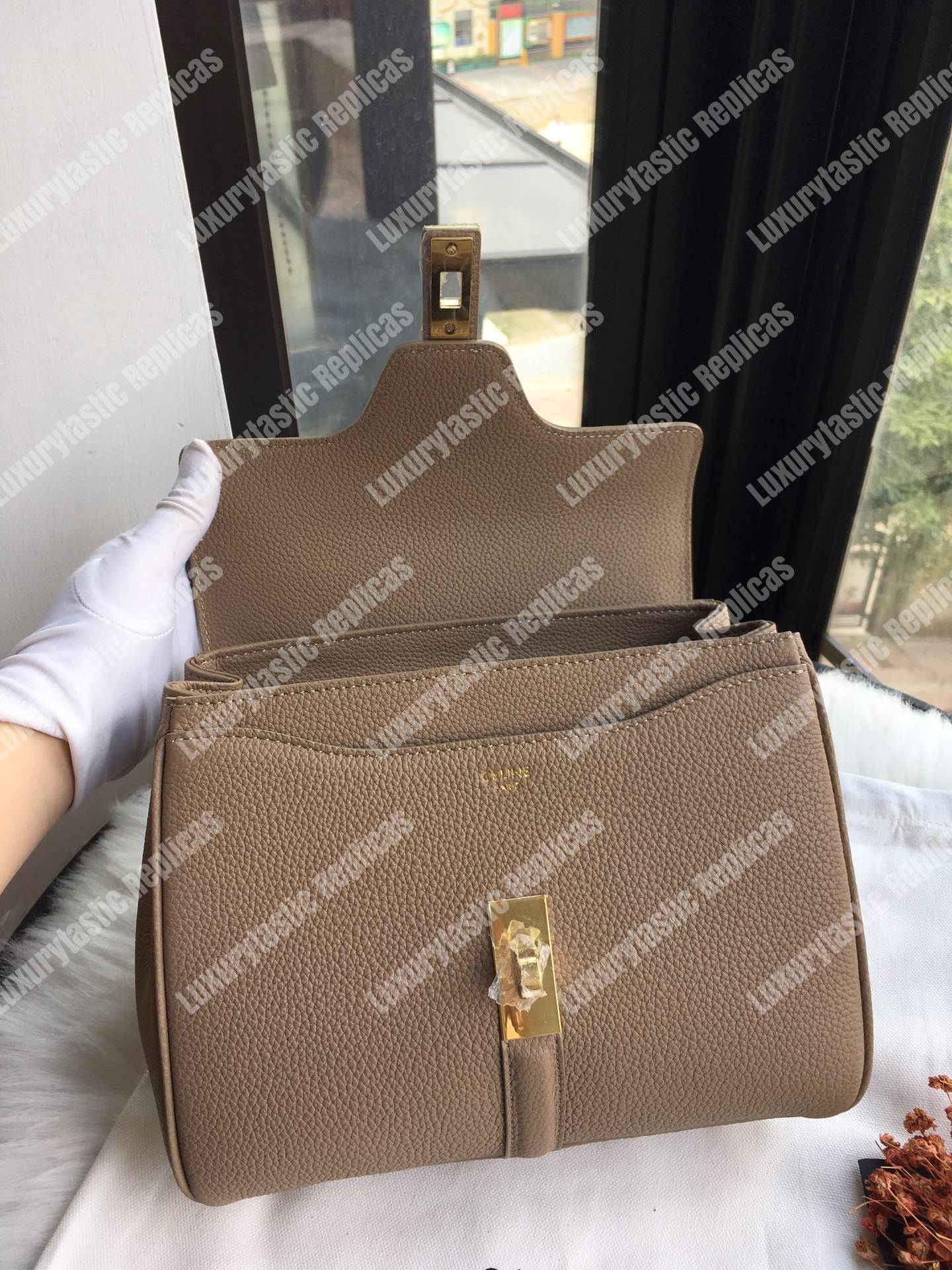 Ce**e small 16 bag in grained calfskin pebble