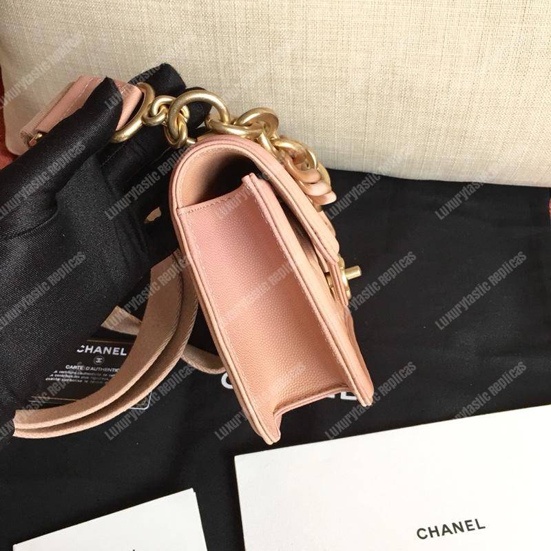 Ch*el flap bag pink