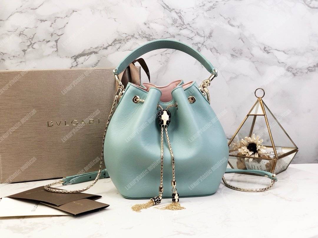 BVL Serpenti Forever Bucket Glacier Turquoise