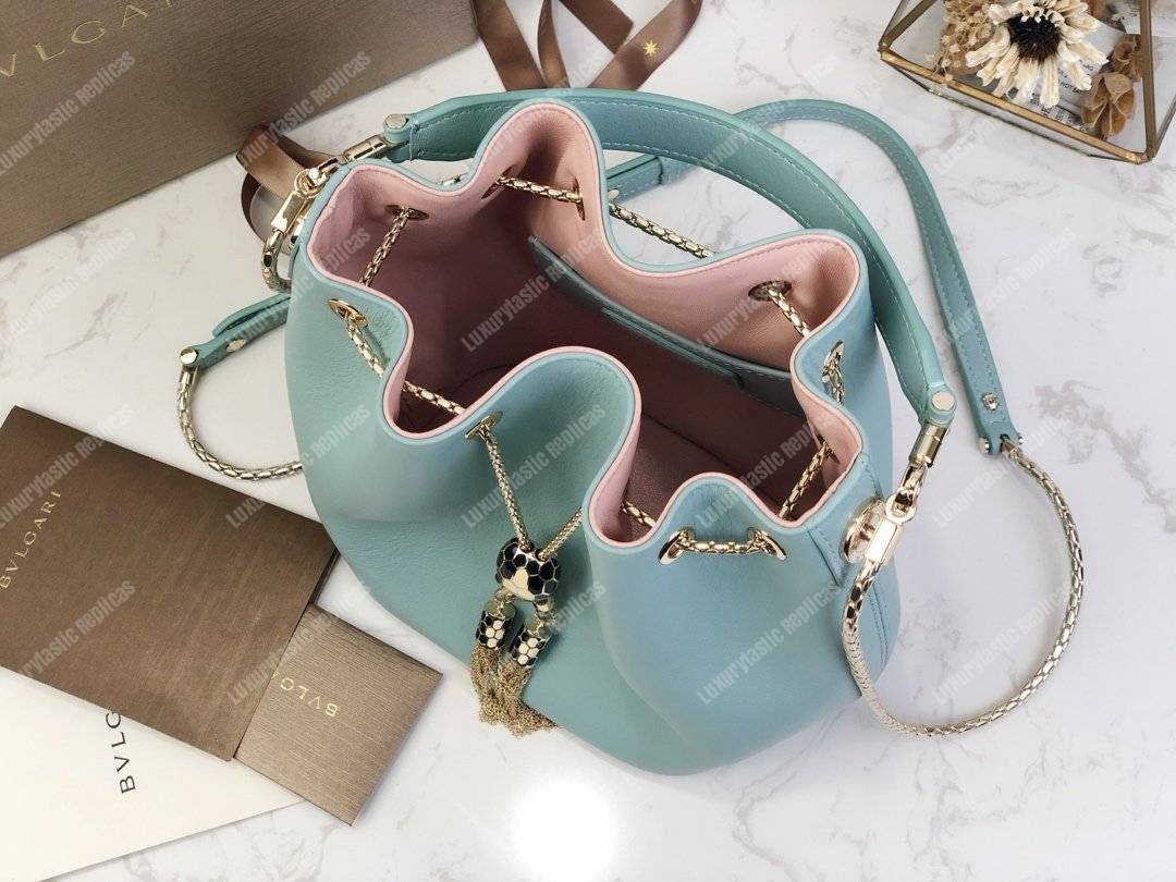 BVL Serpenti Forever Bucket Glacier Turquoise