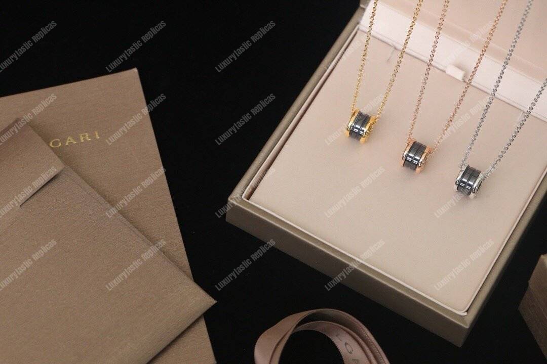 B*l*ai b.zero1 necklace with small round black ceramic pendant