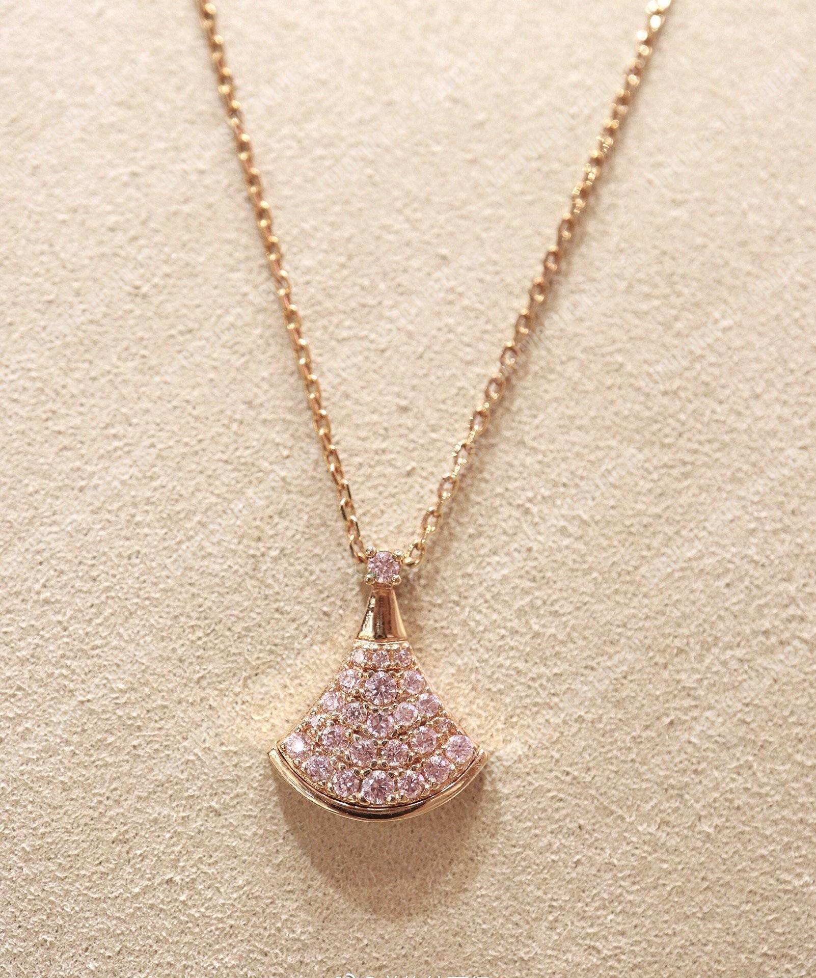 B*l*ai divas’ dream necklace with diamond pendant