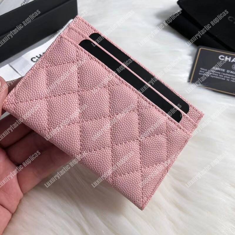 Ch*el boy card holder pink