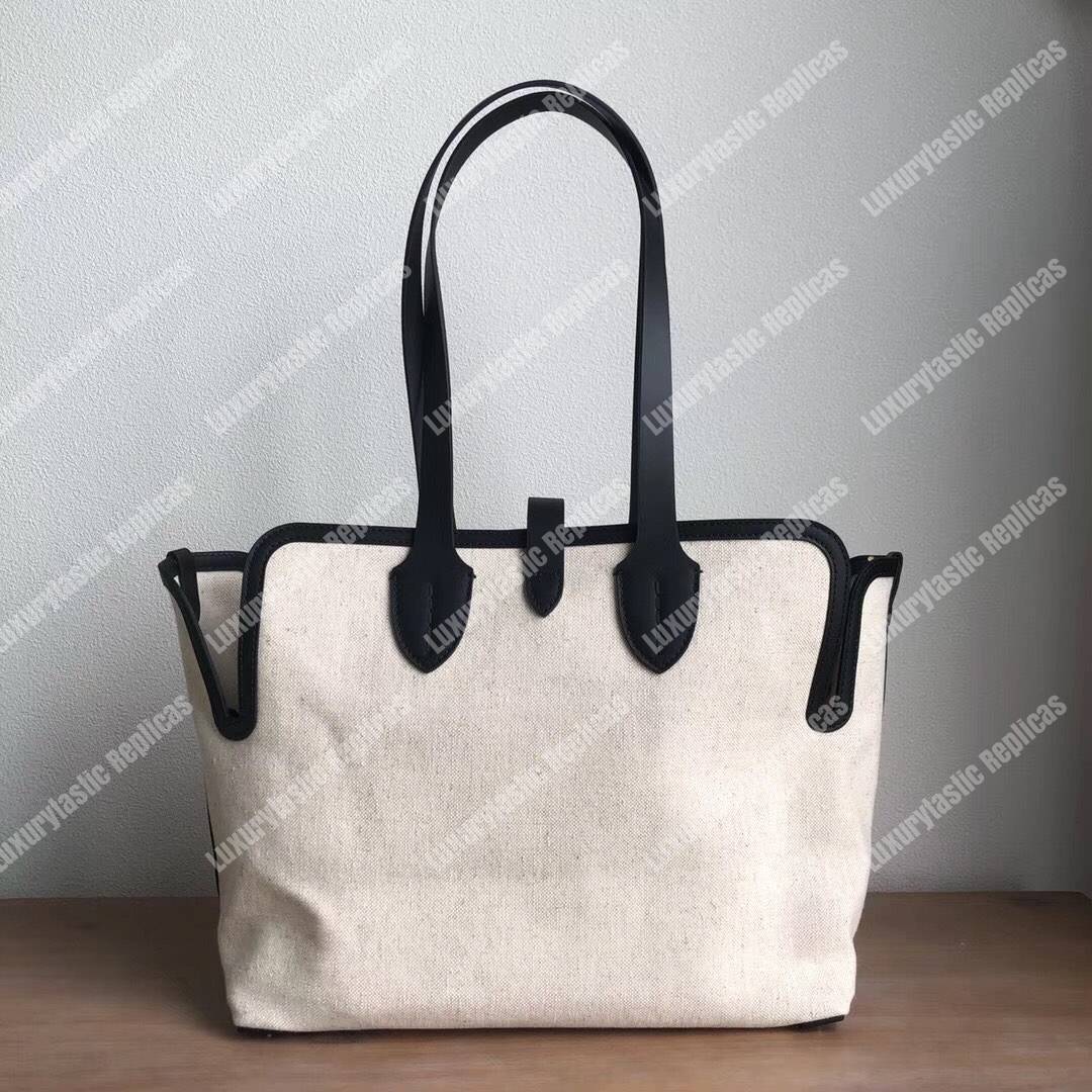 B**rry the medium soft cotton canvas belt bag black