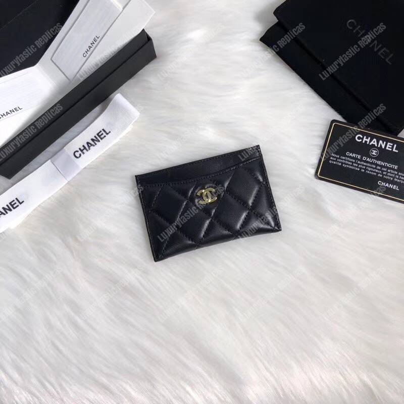 Ch*el classic card holder black