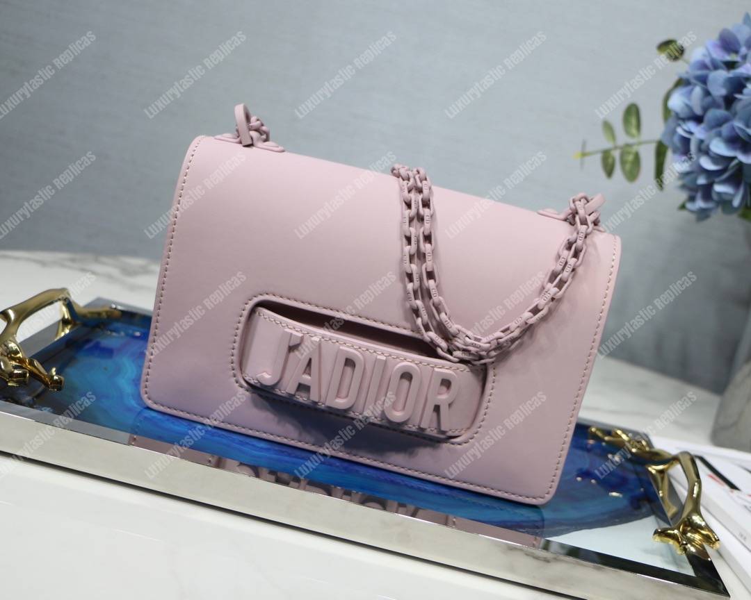 mini j’aD*or pink ultra matte flap bag