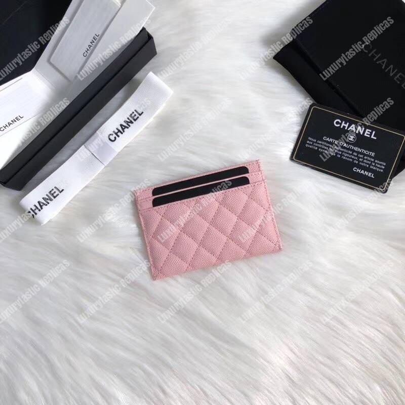 Ch*el boy card holder pink