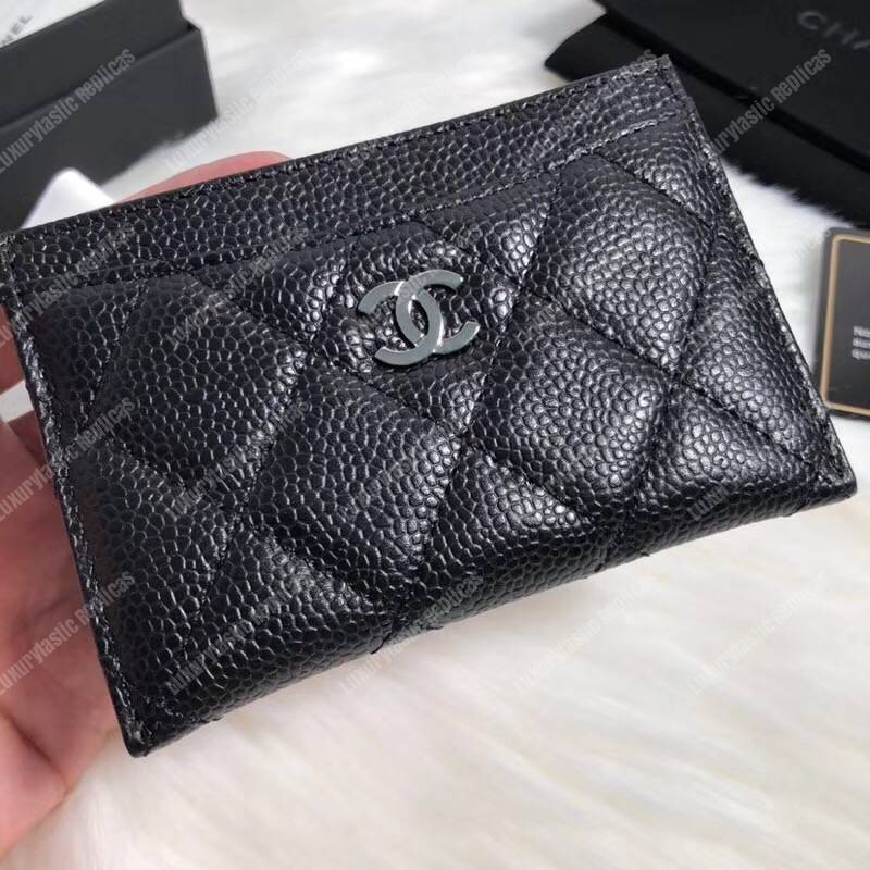 Ch*el classic card holder black