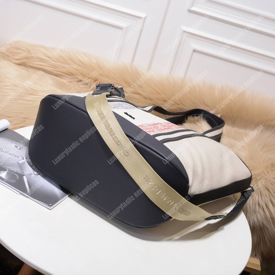 D*or homme oblique voyage tote