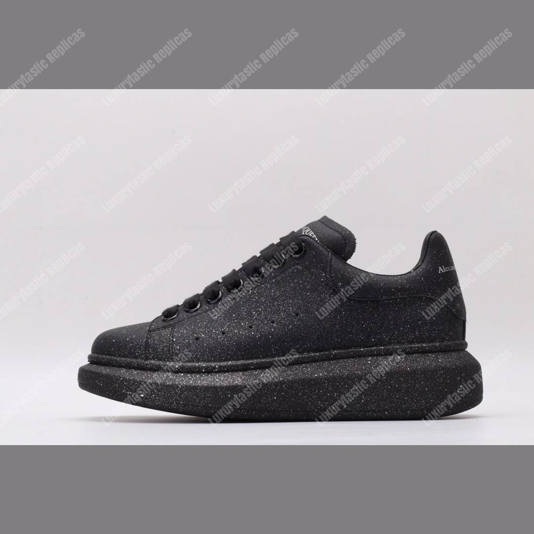 Alexander McQueen Oversized Sneaker Glittered Black