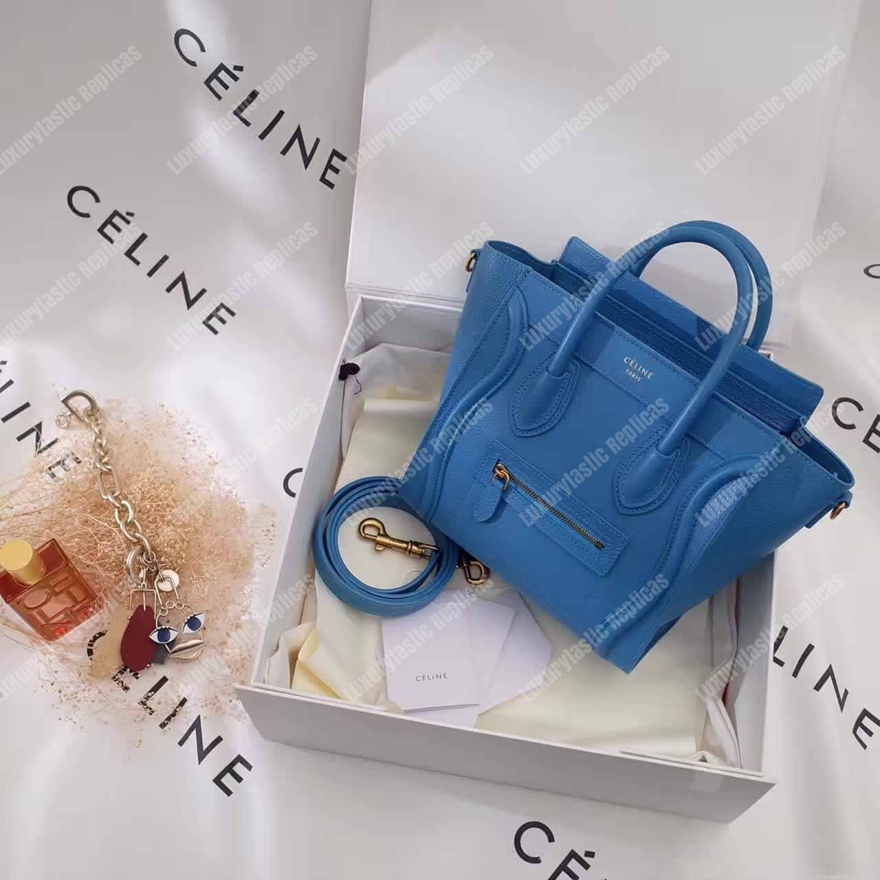 Ce**e nano luggage tote blue