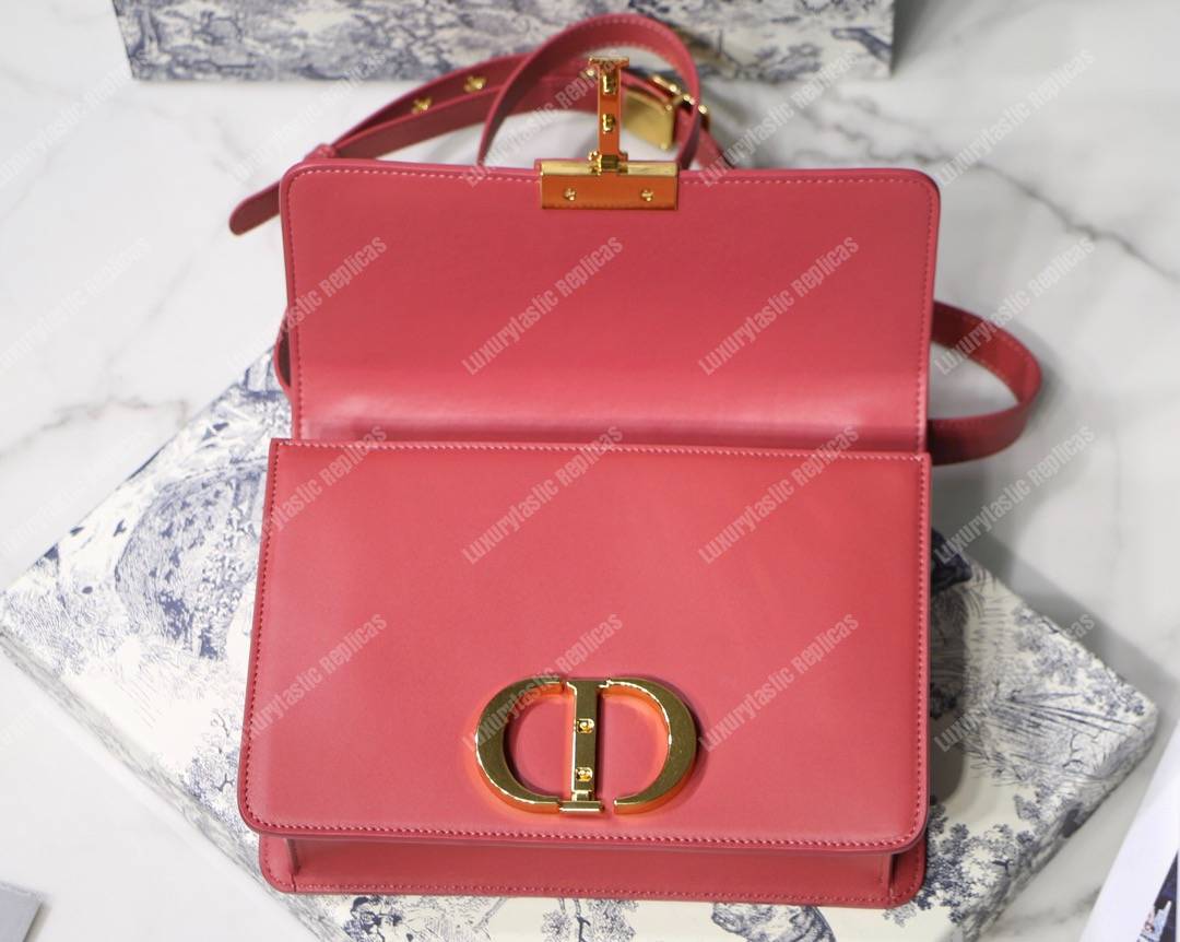 30 Montaigne Calfskin Bag Sienna