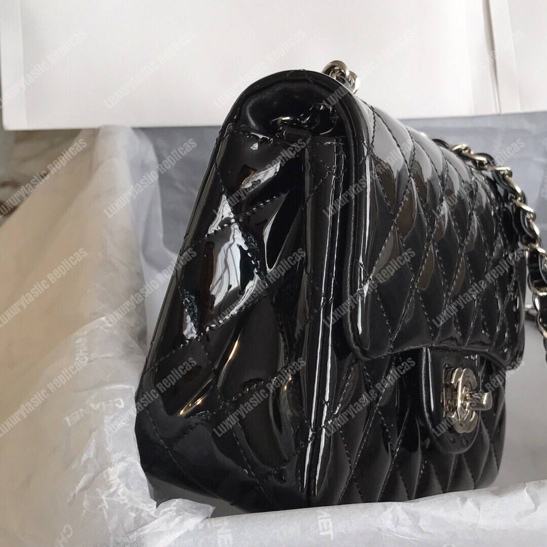 Ch*el mini flap bag black