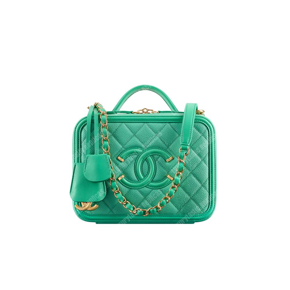 Ch*el large vanity case green
