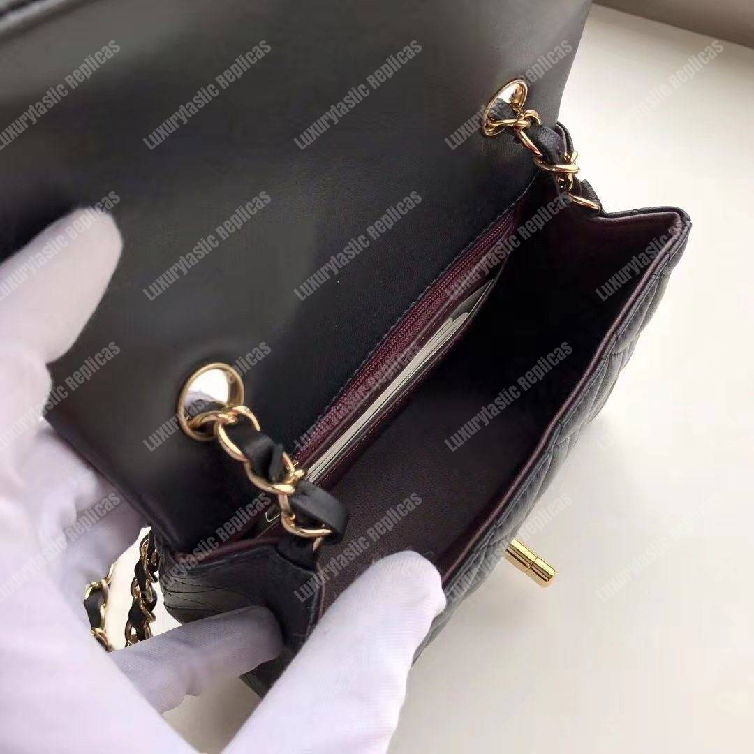 Ch*el mini flap bag