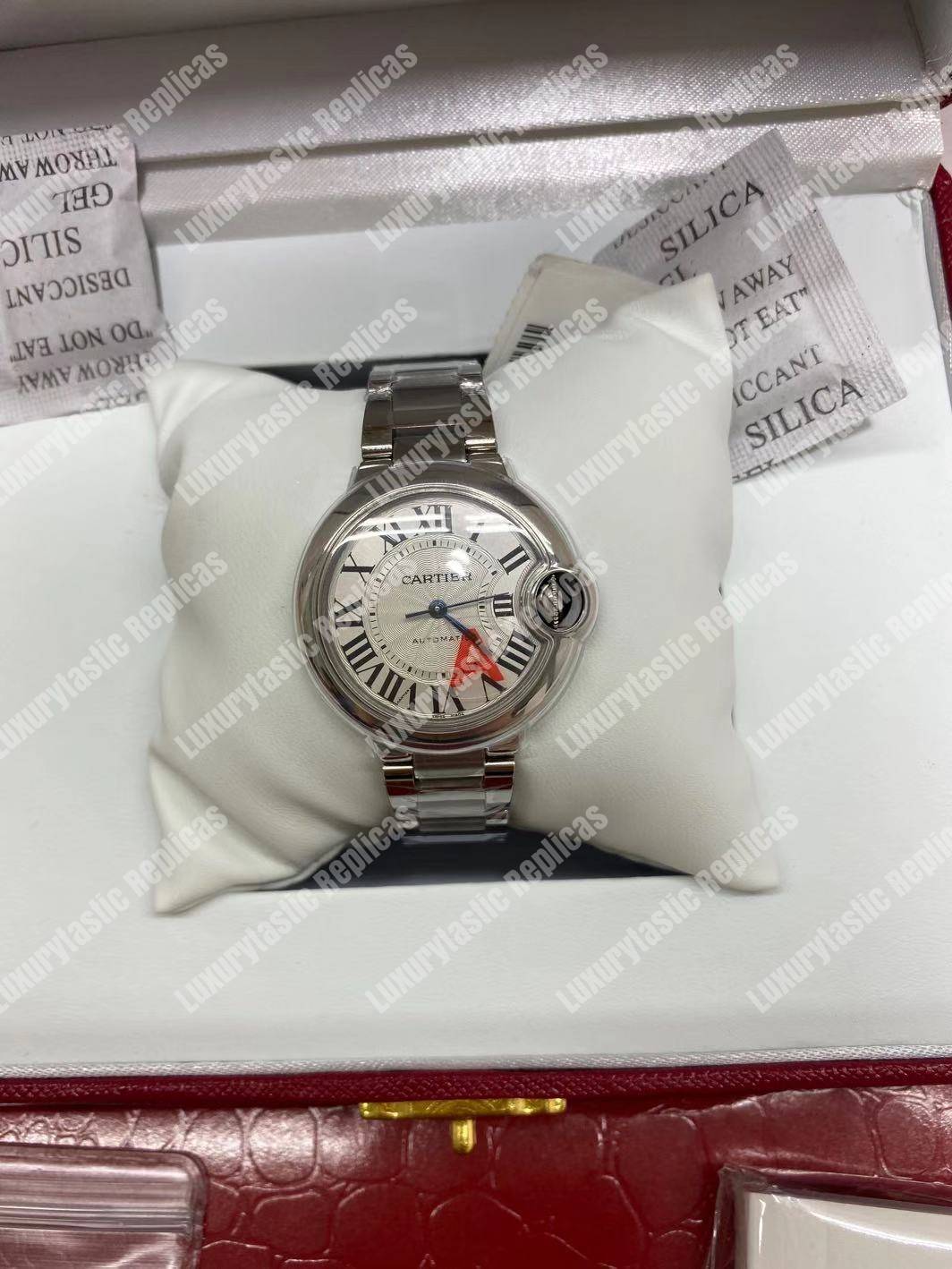 Cartier Ballon Bleu 33mm Replica Women Watch