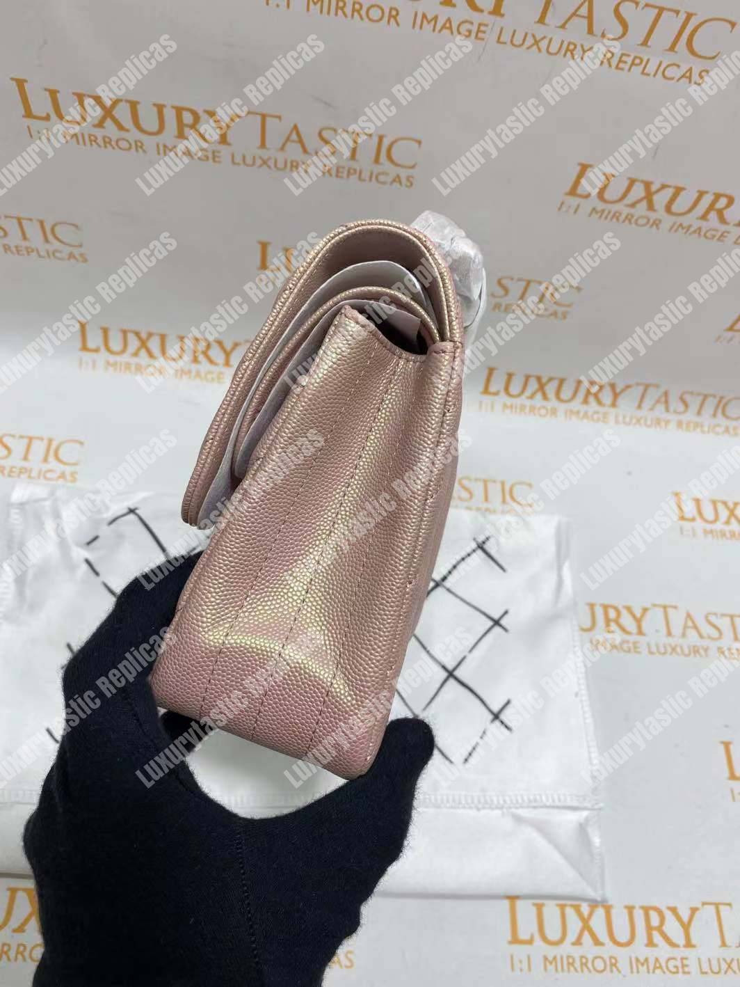 Ch*el classic medium handbag pink