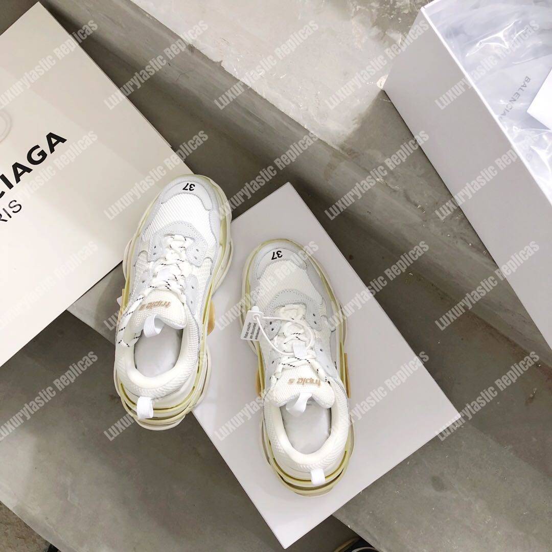 Ba*len*cia*ga triple s sneaker white