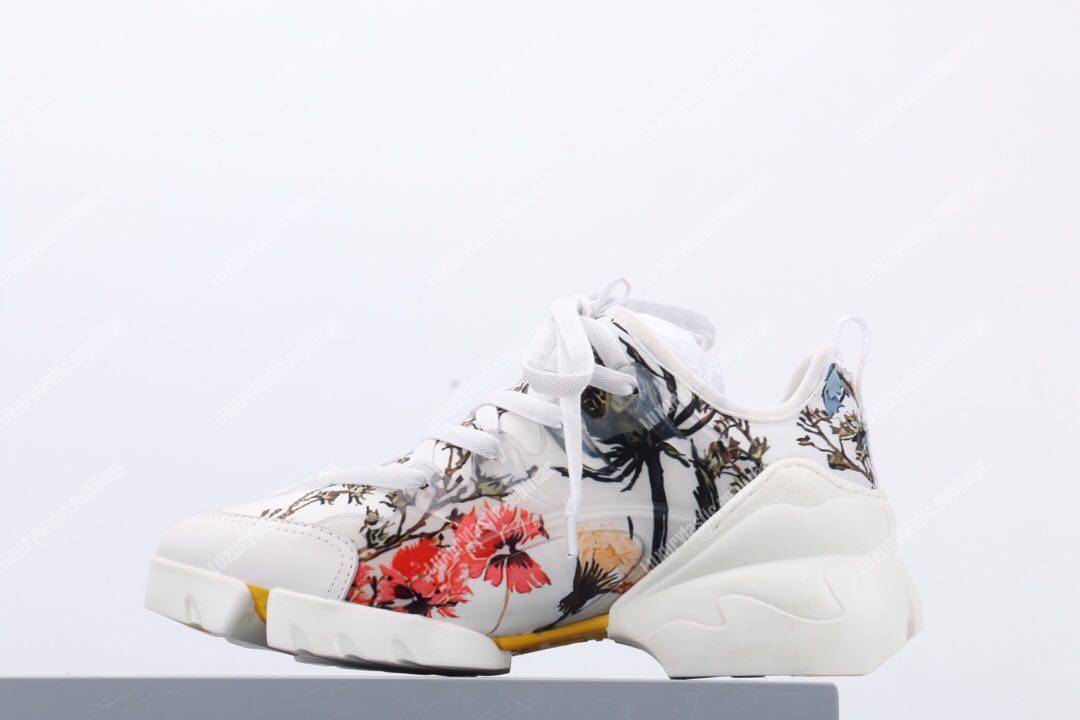 White D-connect Champretre Multicolor Neoprene Sneaker