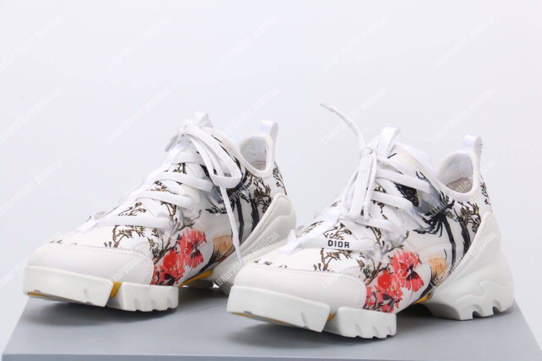 White D-connect Champretre Multicolor Neoprene Sneaker
