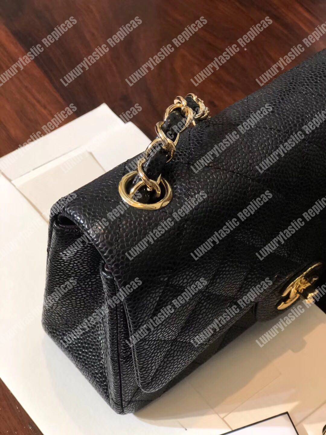 Ch*el mini classic rectangle black
