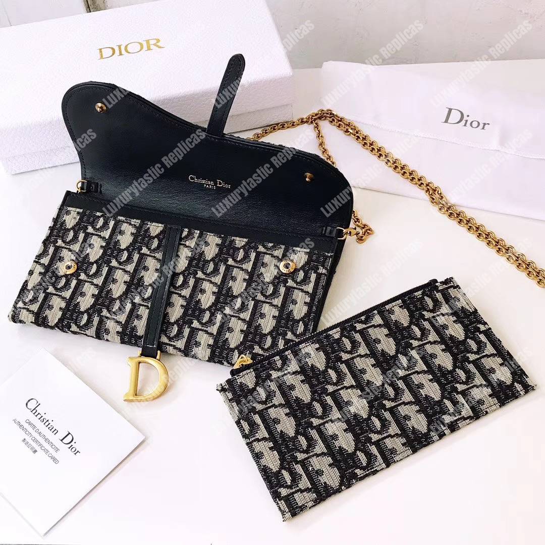 D*or oblique saddle wallet