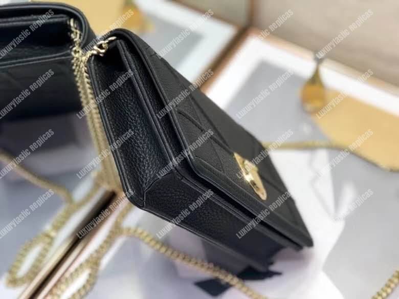 D*or D*orama calkfskin bag black