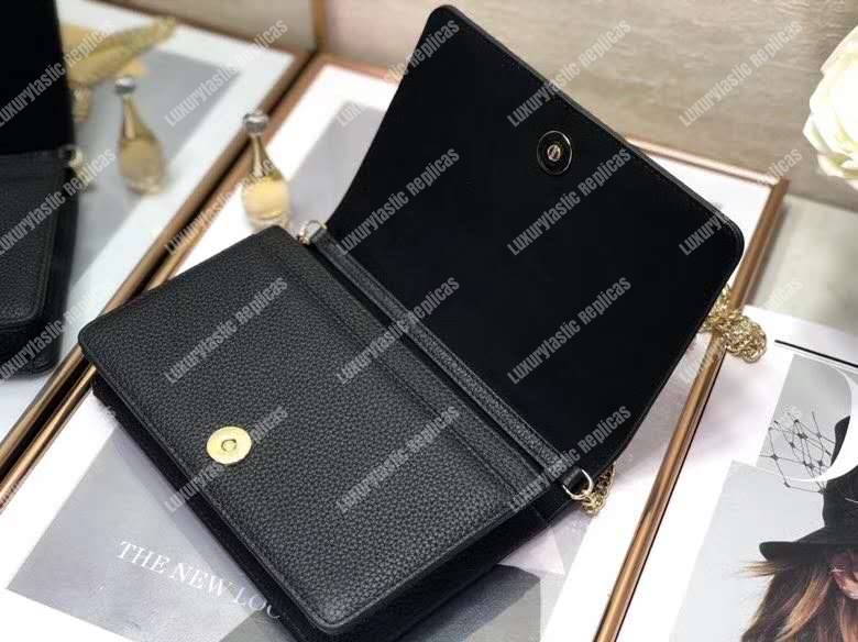 D*or D*orama calkfskin bag black