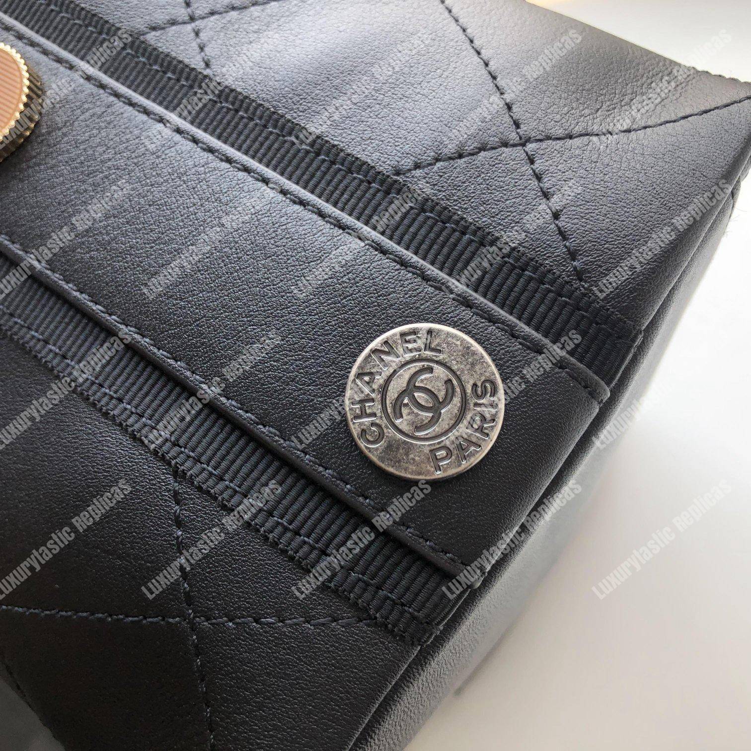 Ch*el hobo handbag black