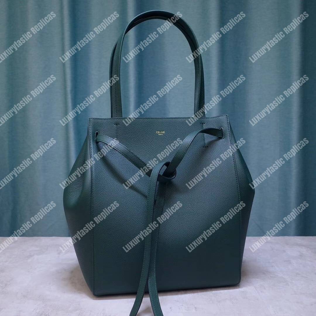 Ce**e small cabas phantom in soft grained calfskin amazone