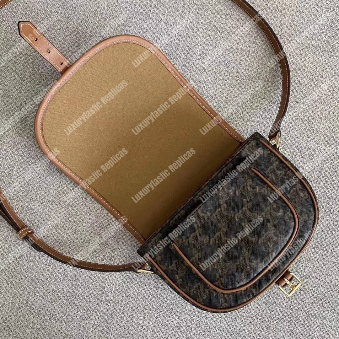 Ce**e medium folco bag in triomphe