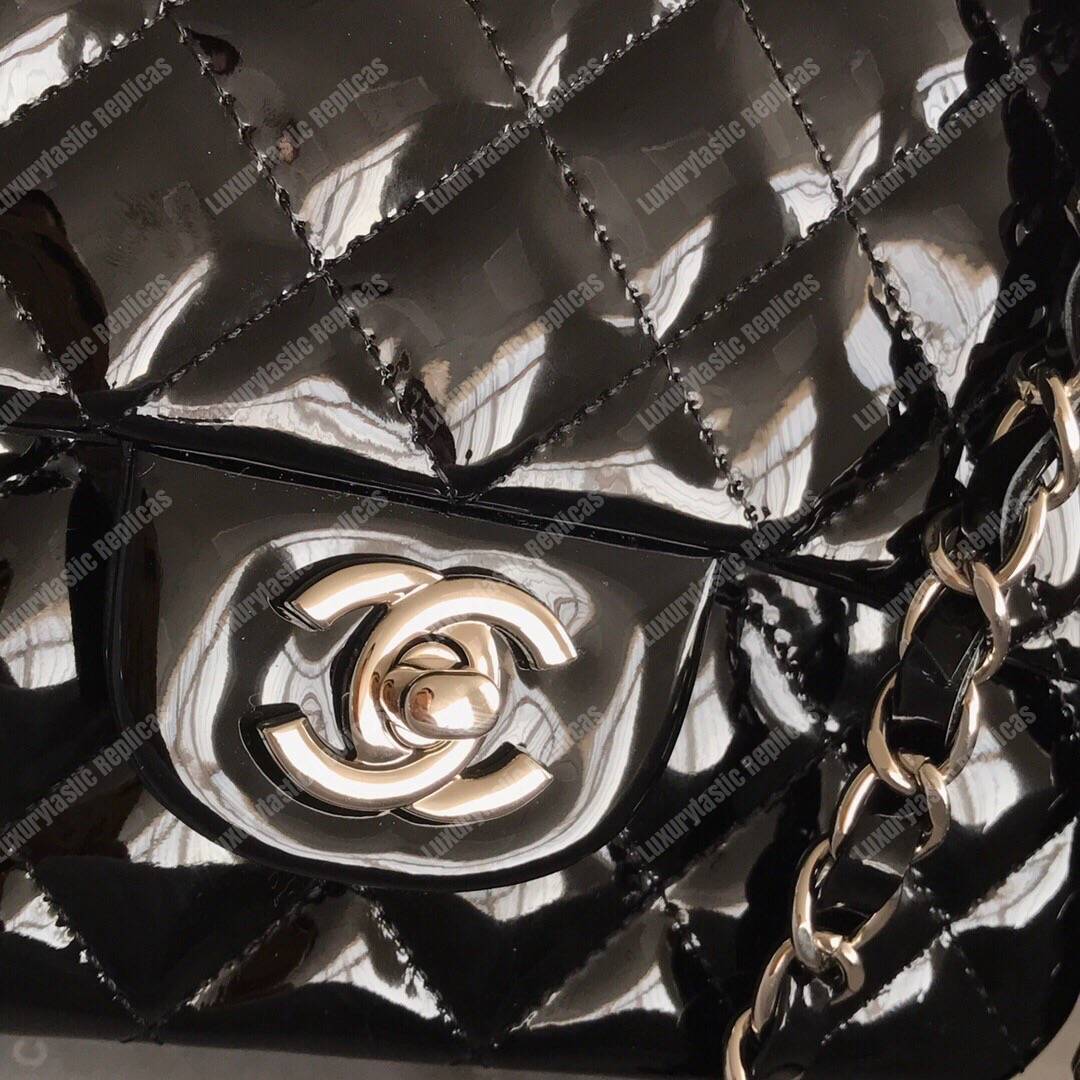 Ch*el mini flap bag black