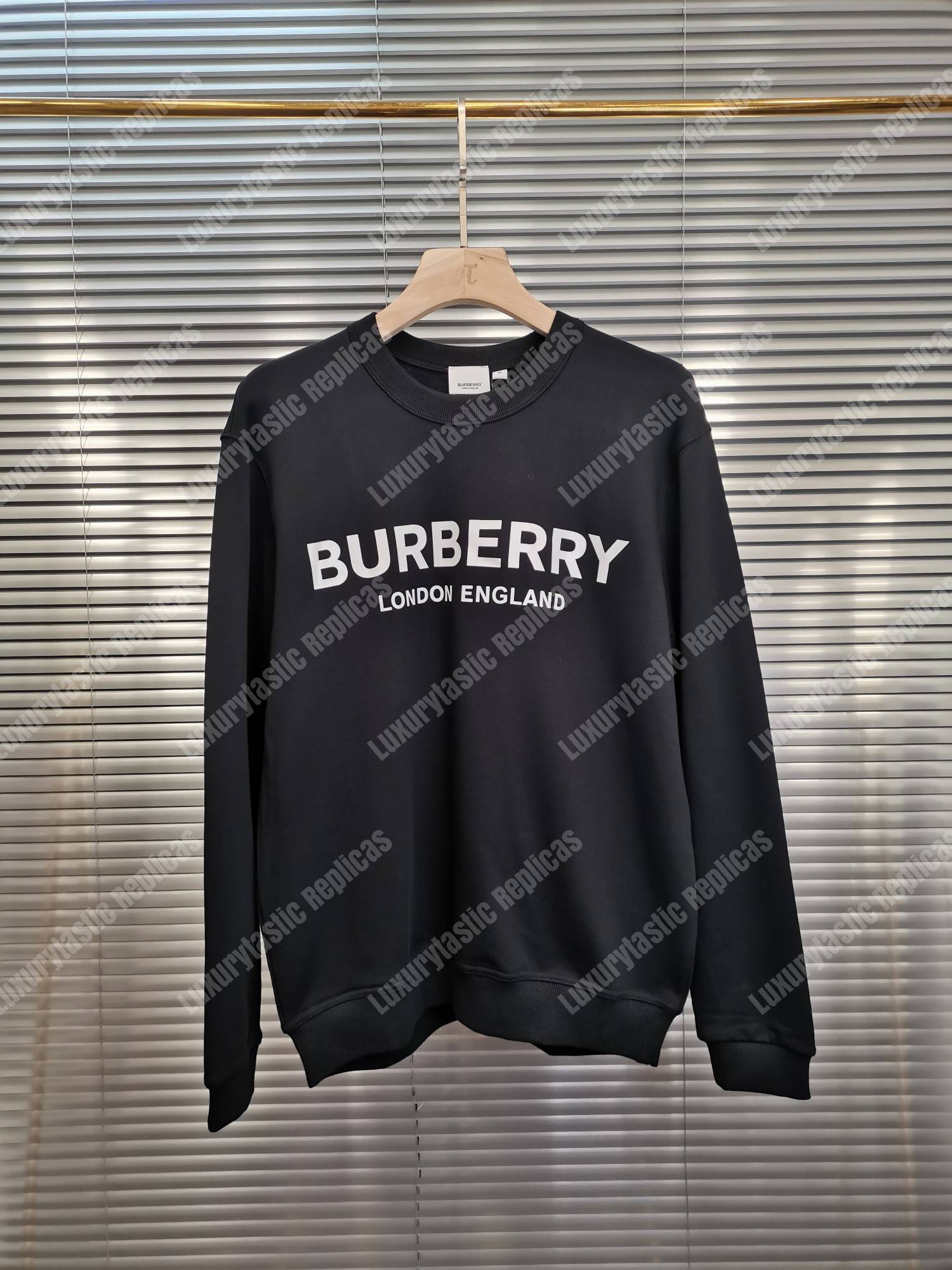 B**rry logo print cotton sweatshirt