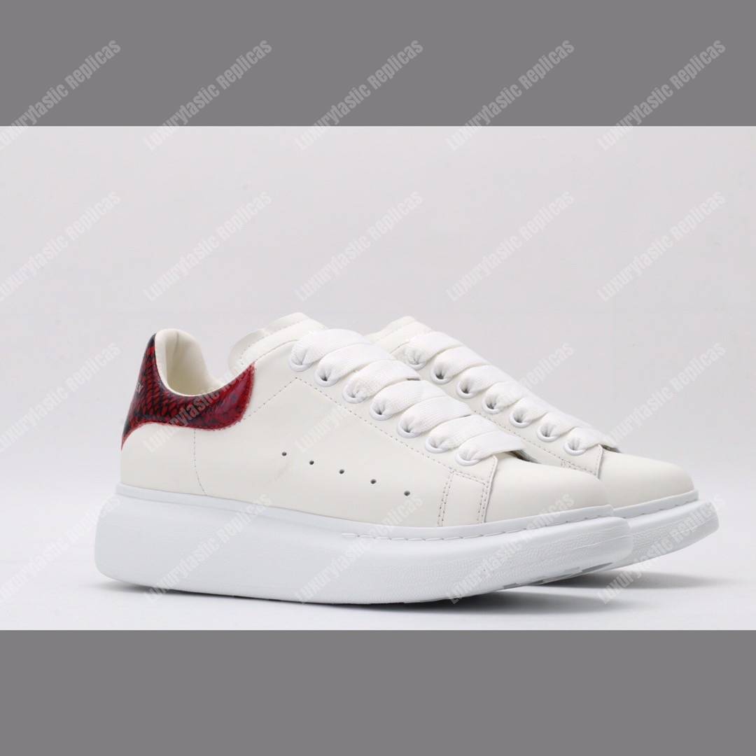 Alexander McQueen Oversized Sneaker Red Python