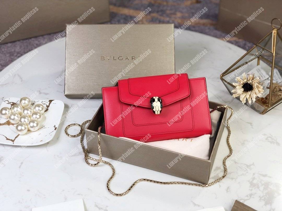 BVL Serpenti Forever Techno-Hybrid Wallet Sea Star Coral