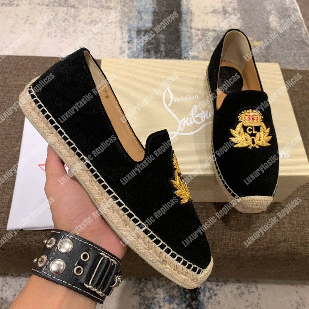 Ch**an louboutin nanou orlato flat black