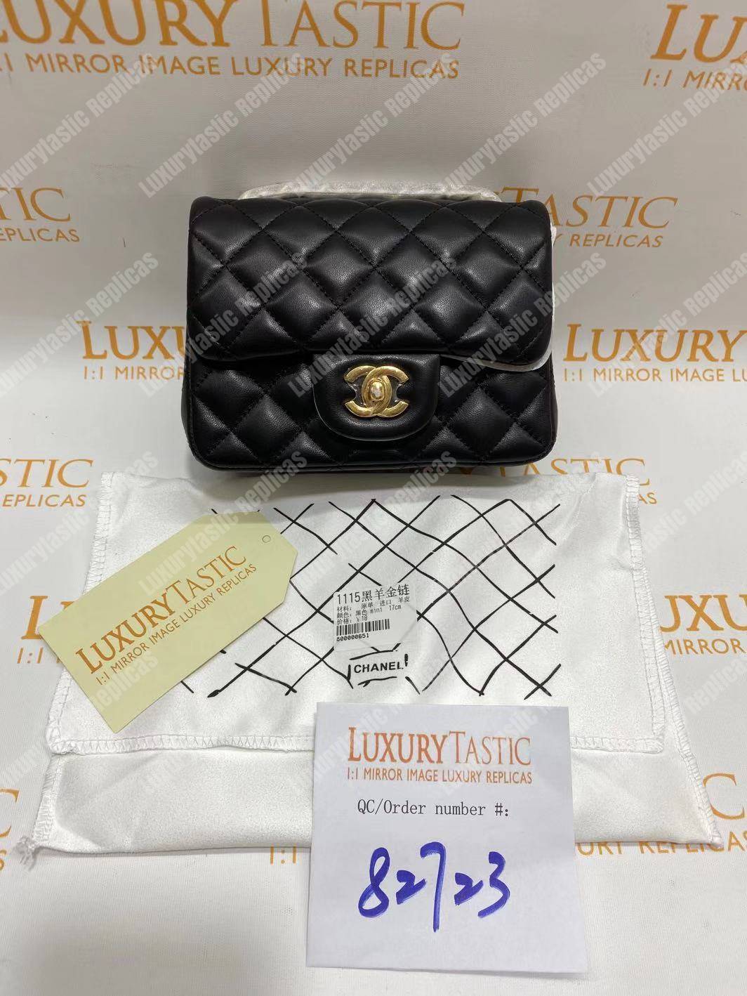 Ch*el mini flap bag