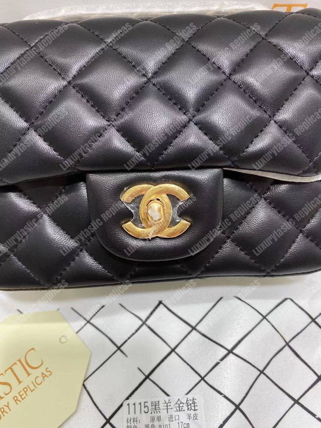 Ch*el mini flap bag