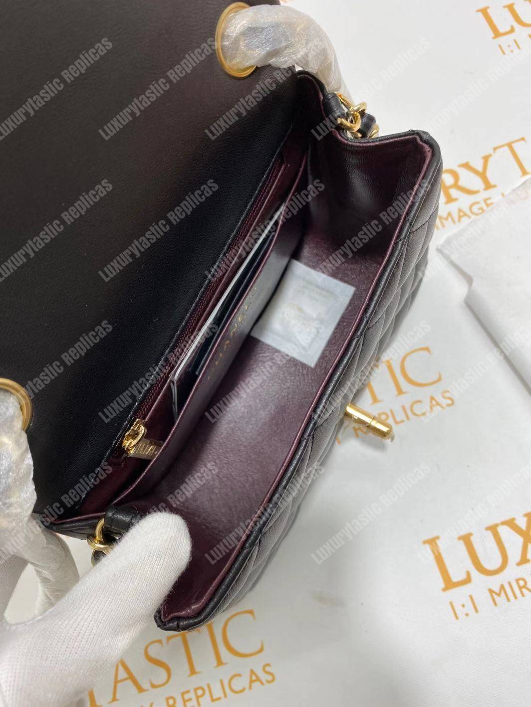 Ch*el mini flap bag