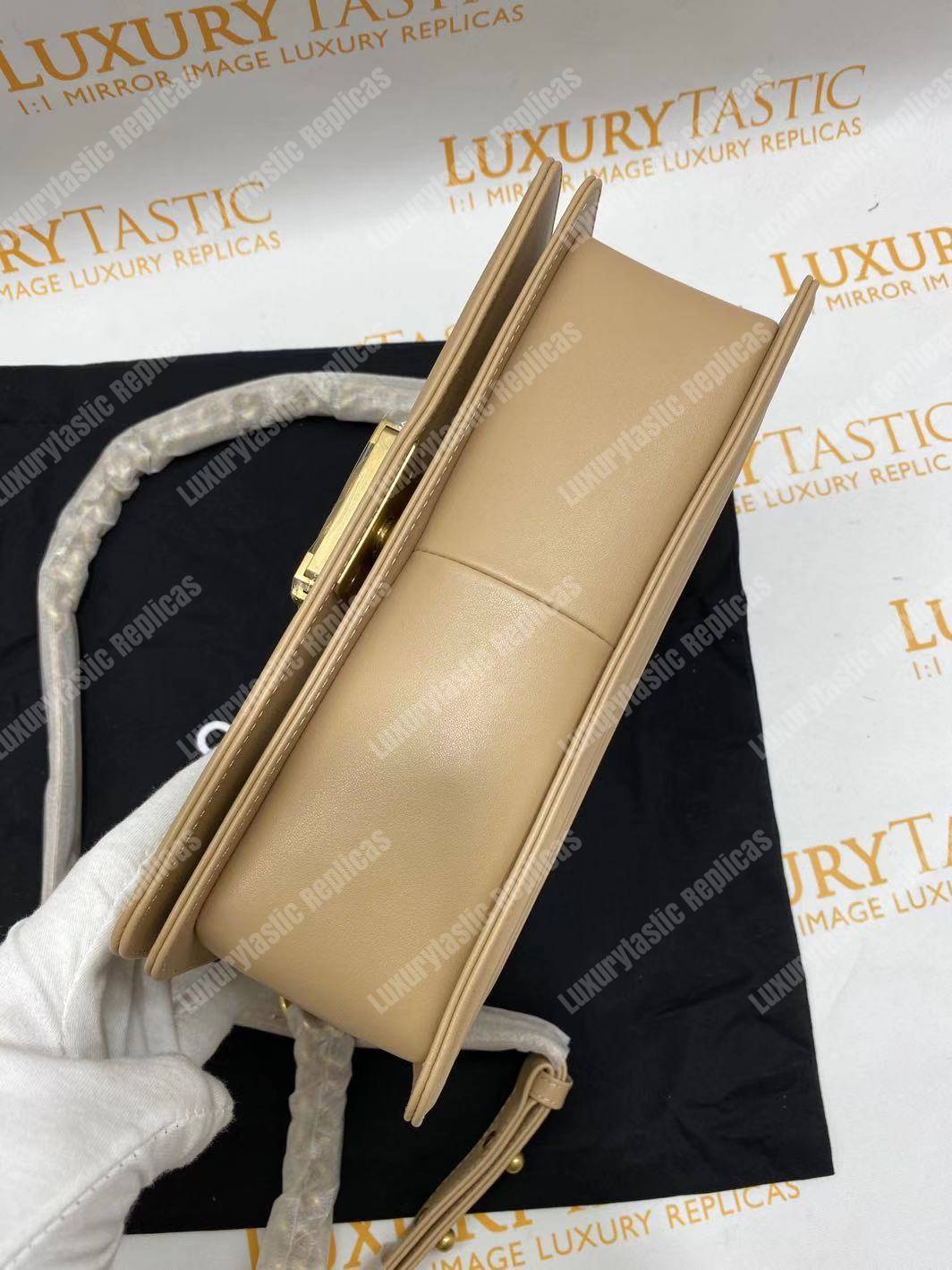 Ch*el medium boy flap bag