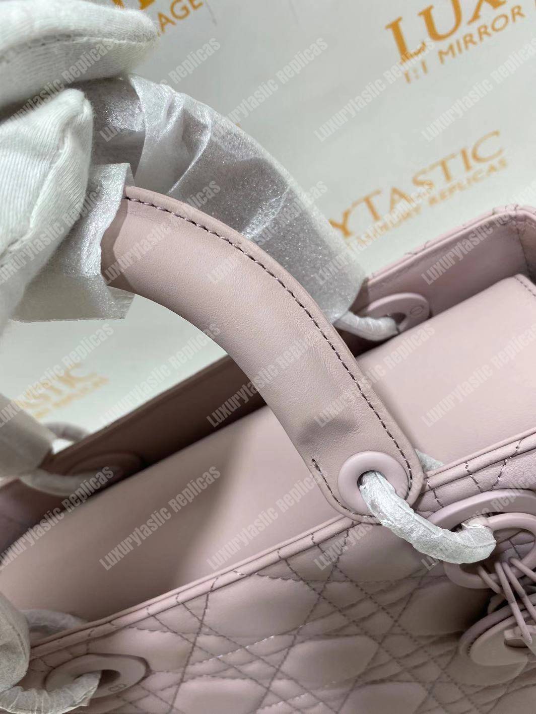 lady D*or ultra-matte medium bag pink