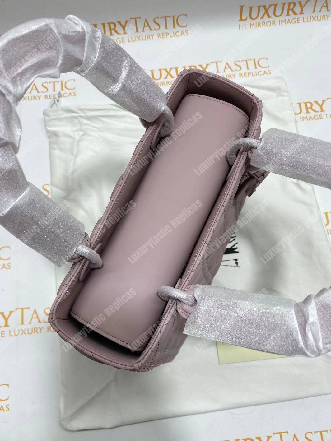 lady D*or ultra-matte medium bag pink