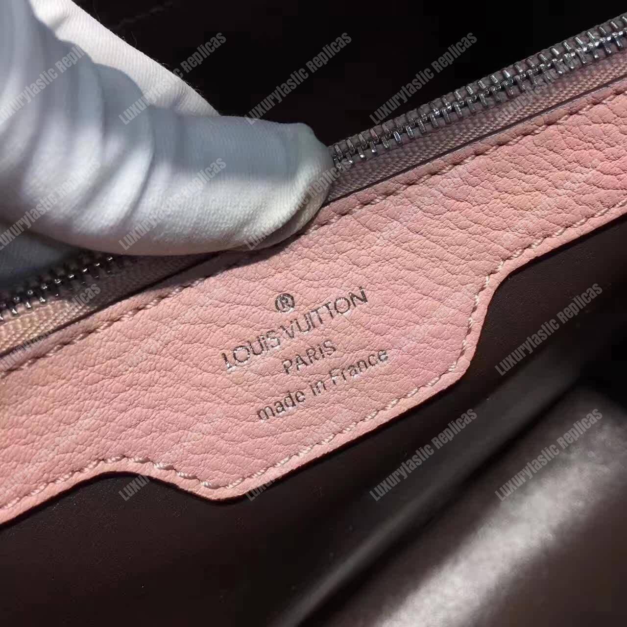 LV Capucines MM Bag Magnolia