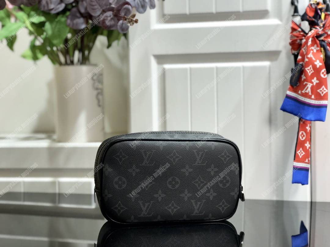 LV Toilet Pouch PM Monogram Eclipse